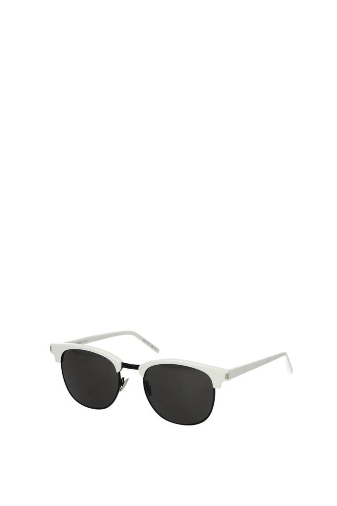 商品Yves Saint Laurent|Sunglasses Acetate White Black,价格¥975,第1张图片
