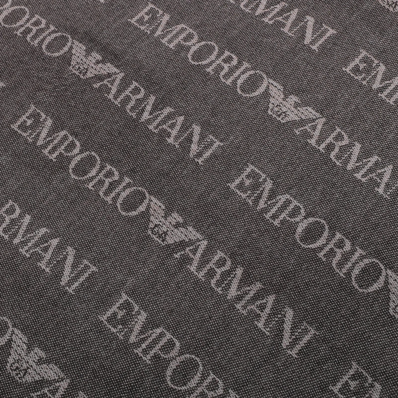 Emporio Armani 经典字母LOGO 男士围巾棕色 625053 CC786 00152 商品
