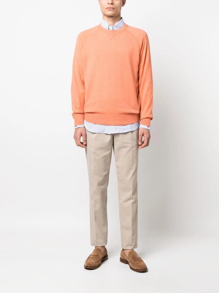 商品Brunello Cucinelli|BRUNELLO CUCINELLI - Cashmere Crewneck Jumper,价格¥8163,第2张图片详细描述