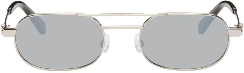 商品Off-White|Silver Vaiden Sunglasses,价格¥3098,第1张图片