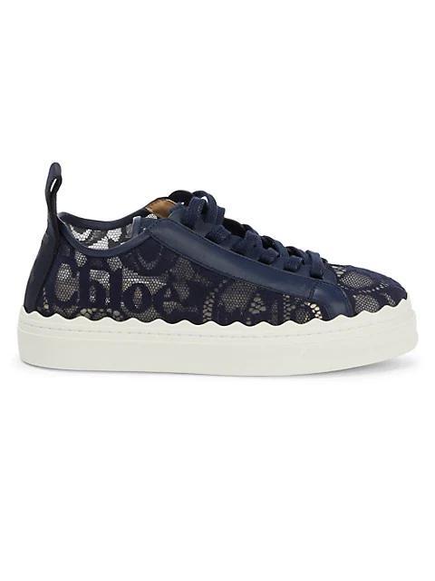 商品Chloé|Mesh Lace Low-Top Sneakers,价格¥4022,第1张图片