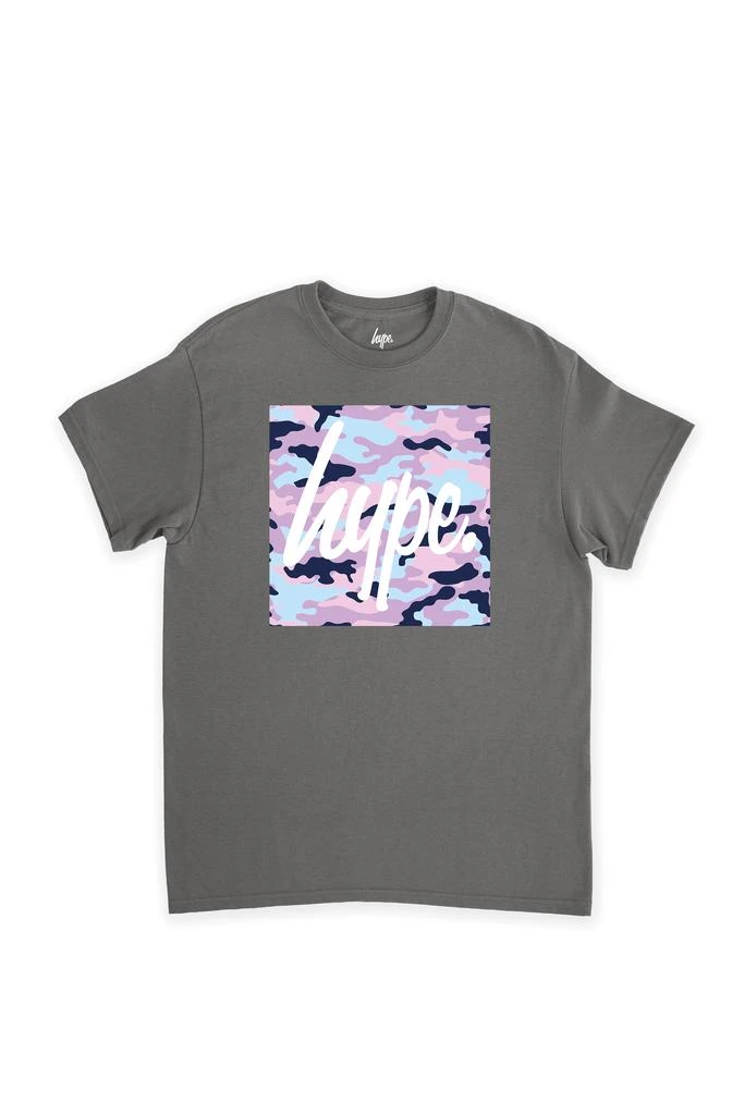 商品HYPE KIDS|HYPE KIDS EVIE CAMO SQUARE SCRIPT T-SHIRT,价格¥186,第5张图片详细描述