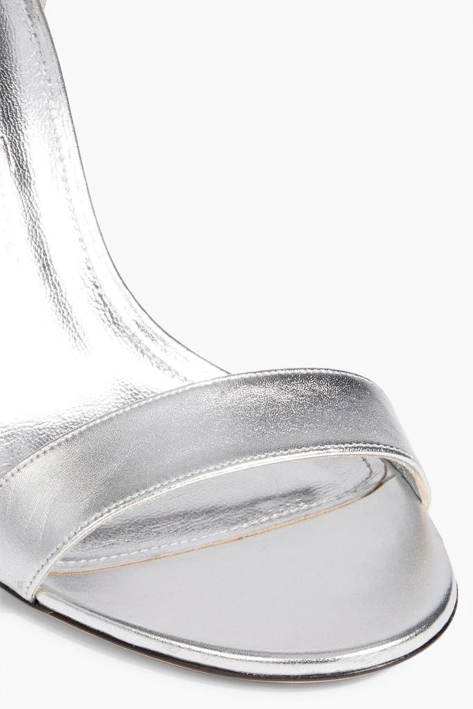 商品Salvatore Ferragamo|Azalea metallic leather sandals,价格¥3443,第4张图片详细描述
