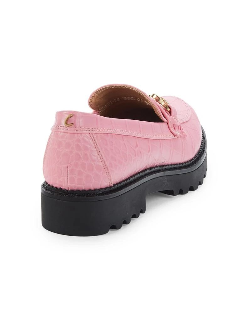 商品Sam Edelman|Deana Croc-Embossed Bit Loafers,价格¥237,第3张图片详细描述