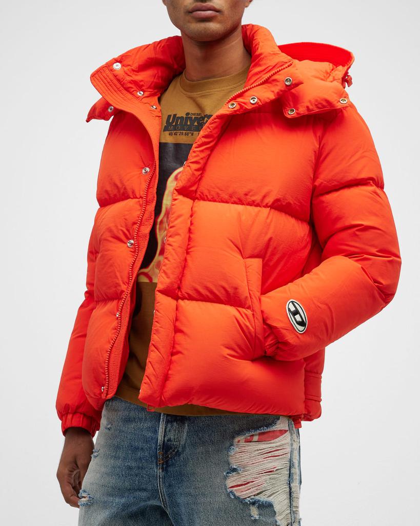 Men's W-Rolf-NW Solid Puffer Jacket商品第1张图片规格展示