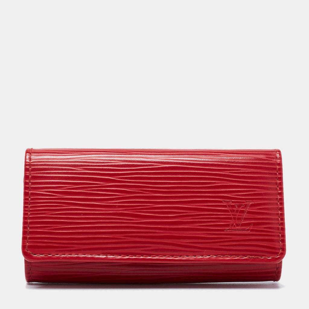 商品[二手商品] Louis Vuitton|Louis Vuitton Red Epi Leather Multicles 6 Key Holder,价格¥1811,第1张图片