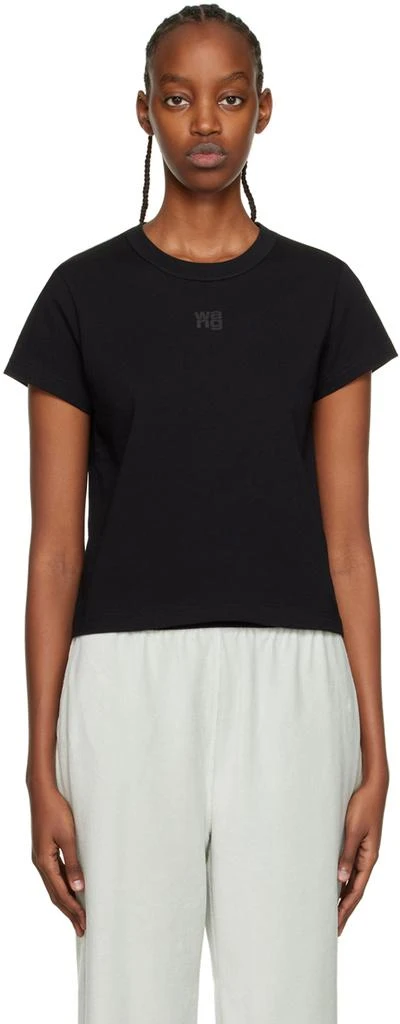 商品Alexander Wang|Black Puff Shrunken T-Shirt,价格¥1506,第1张图片