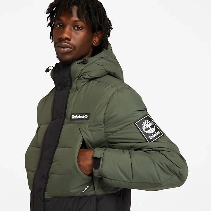 商品Timberland|Outdoor Archive Puffer Jacket for Men in Green,价格¥1076,第5张图片详细描述