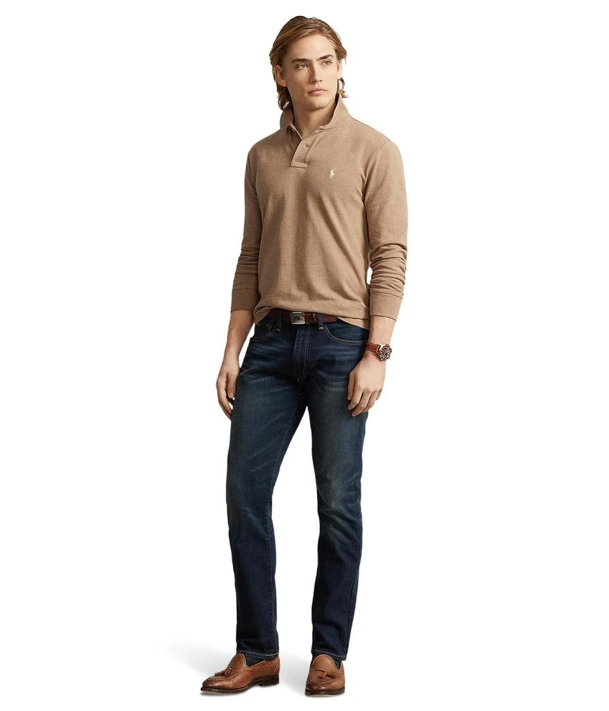 商品Ralph Lauren|Classic Fit Mesh Long-Sleeve Polo Shirt,价格¥888,第4张图片详细描述