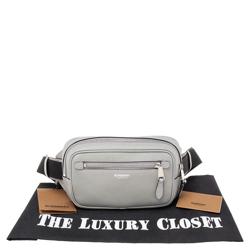 Burberry Grey Leather and Nylon West Belt Bag 商品