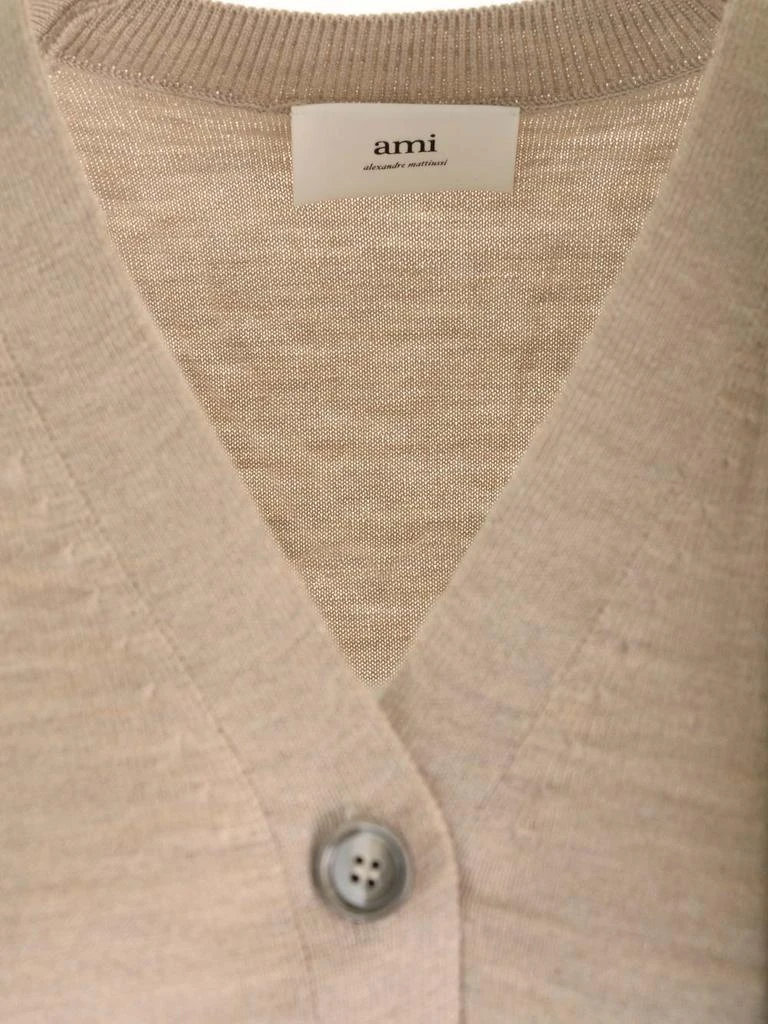 商品AMI|Wool Knit Cardigan,价格¥2312,第3张图片详细描述