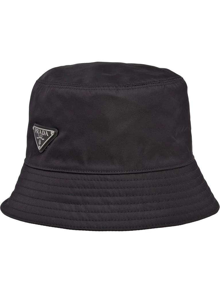 商品Prada|PRADA Re-Nylon logo bucket hat,价格¥4479,第1张图片