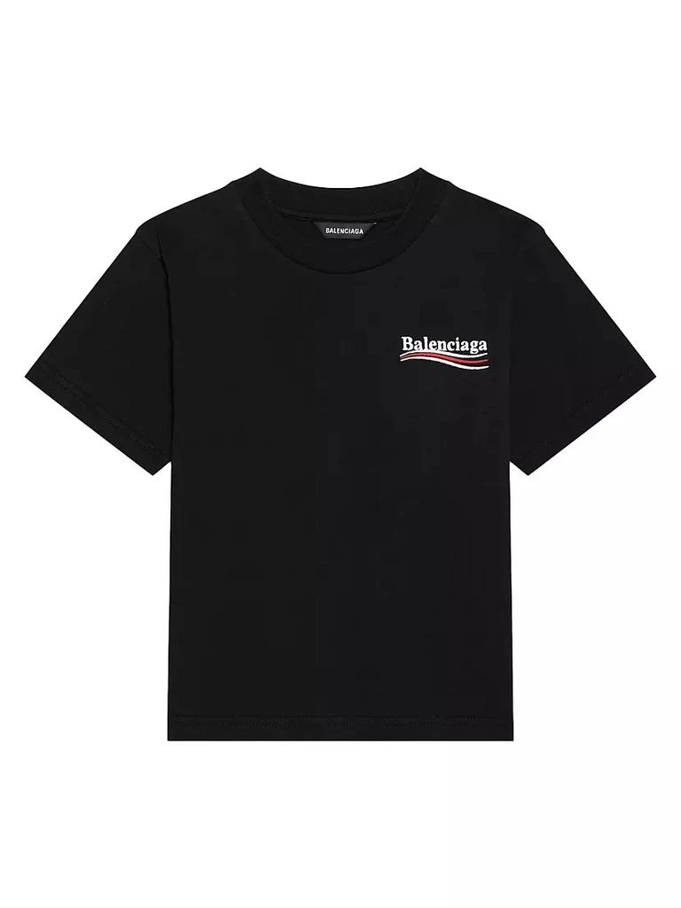 商品Balenciaga|Kid's Political Campaign T-Shirt,价格¥1841,第1张图片