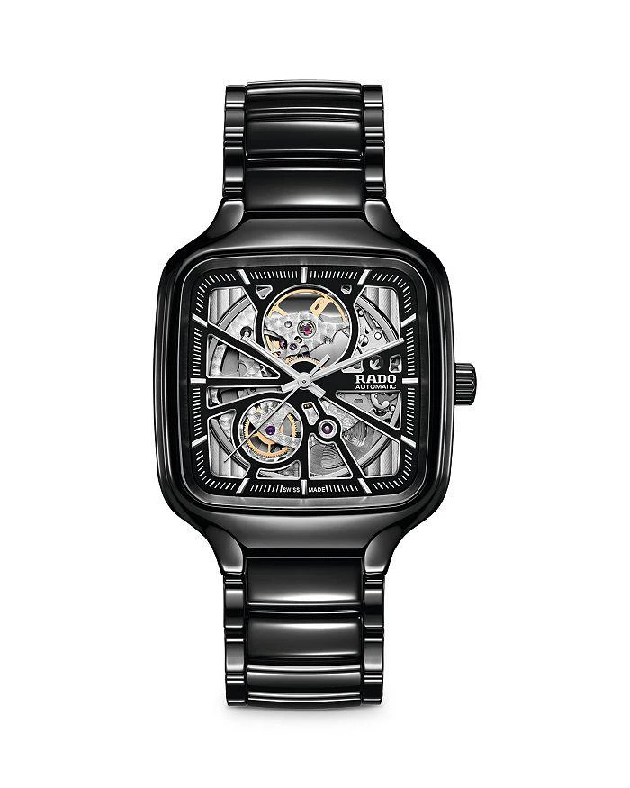 商品Rado|True Square Skeleton Watch, 38mm,价格¥19091,第1张图片