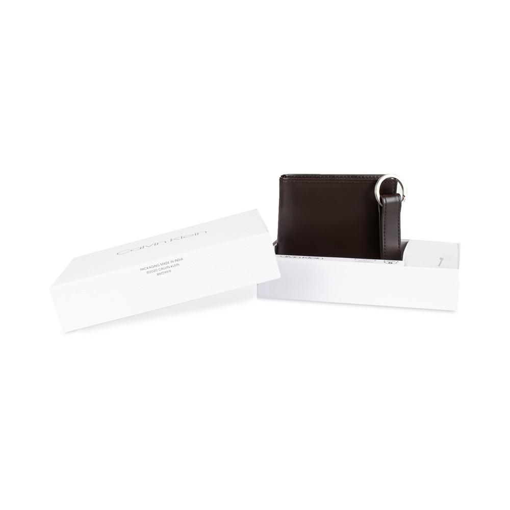Men's RFID Slimfold Wallet & Key Fob Set商品第4张图片规格展示