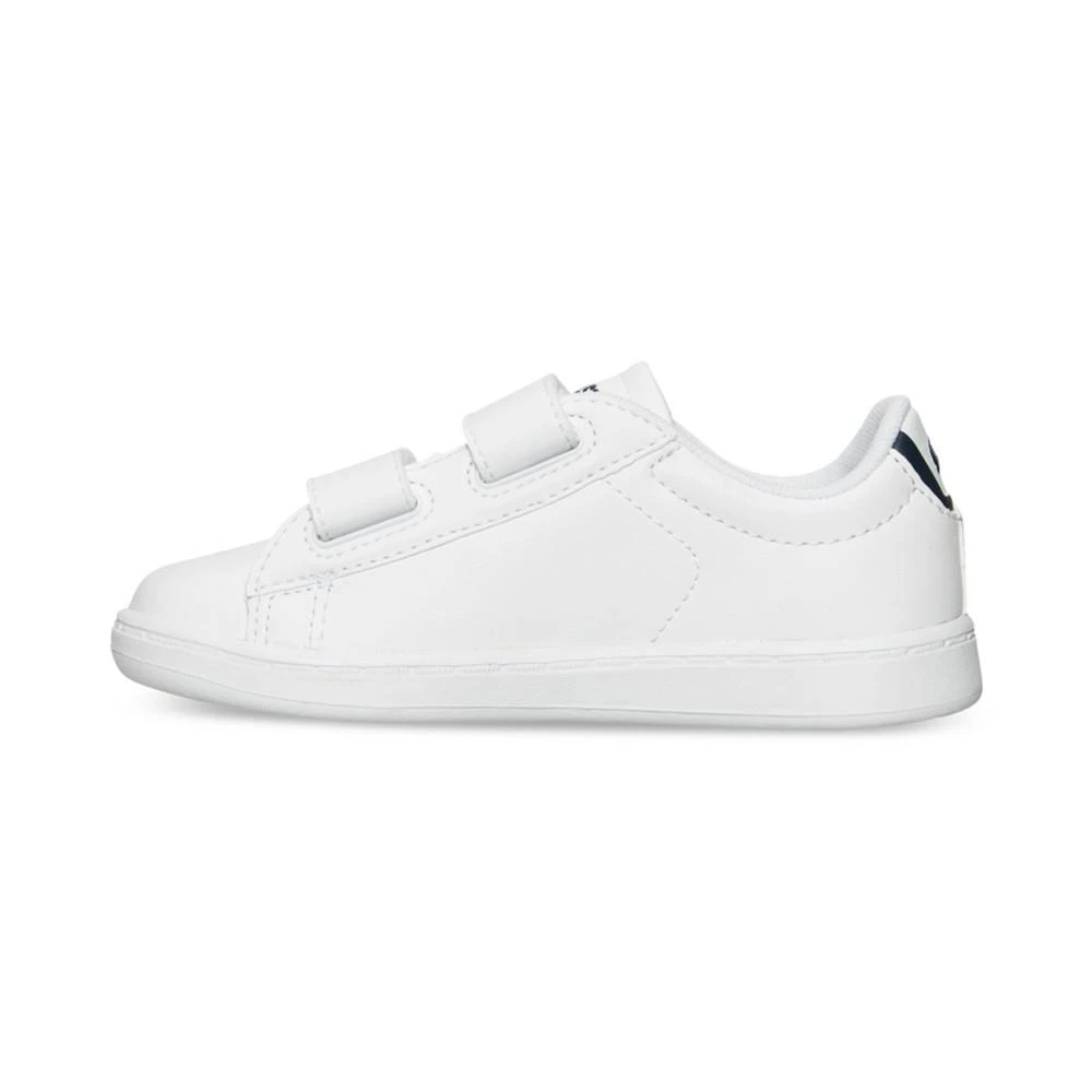 商品Lacoste|Toddler Carnaby EVO Casual Sneakers from Finish Line,价格¥449,第4张图片详细描述