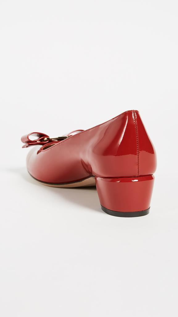 商品Salvatore Ferragamo|Salvatore Ferragamo 菲拉格慕 Vara 低跟浅口鞋,价格¥6194,第6张图片详细描述