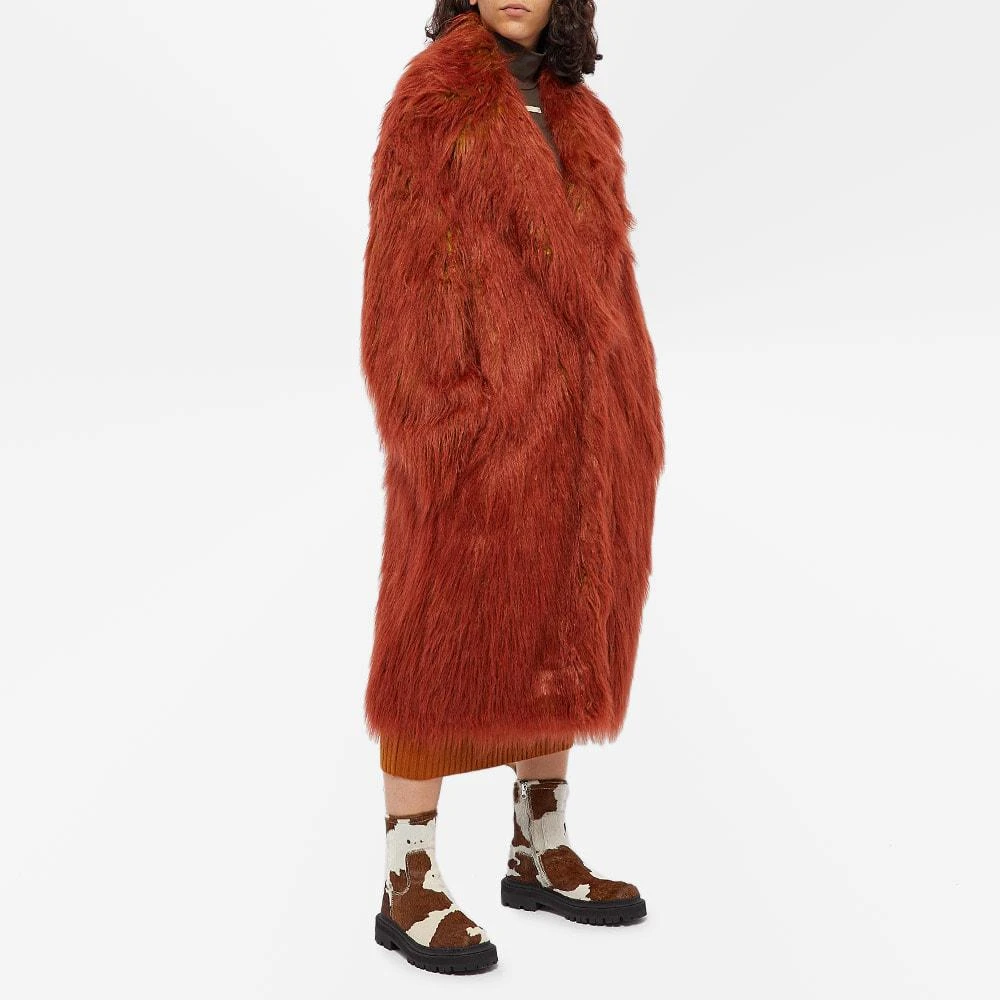商品Max Mara|Sportmax Uvina Shaggy Maxi Coat,价格¥7668,第3张图片详细描述