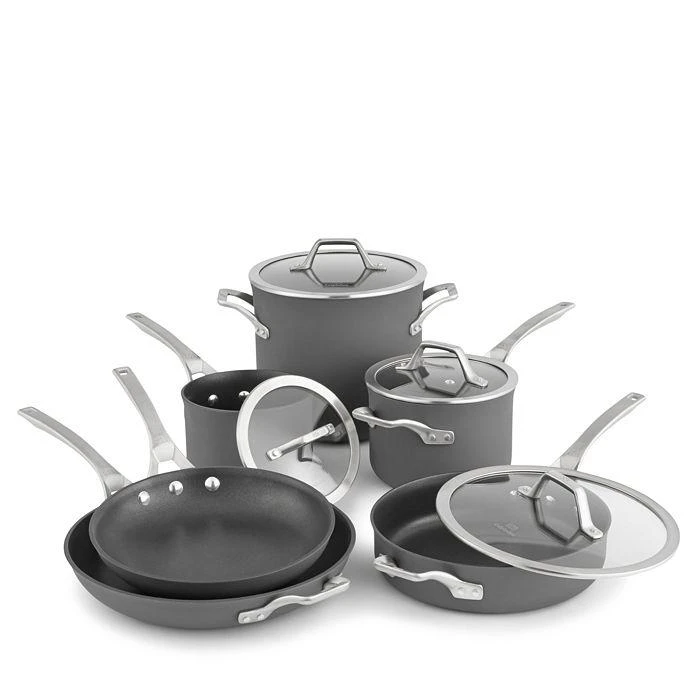 商品Calphalon|Signature Nonstick Cookware 10-Piece Cookware Set ,价格¥4485,第1张图片