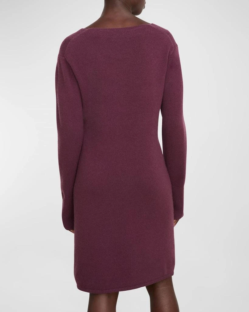 商品Vince|Short V-Neck Wool Sweater Dress,价格¥3790,第4张图片详细描述