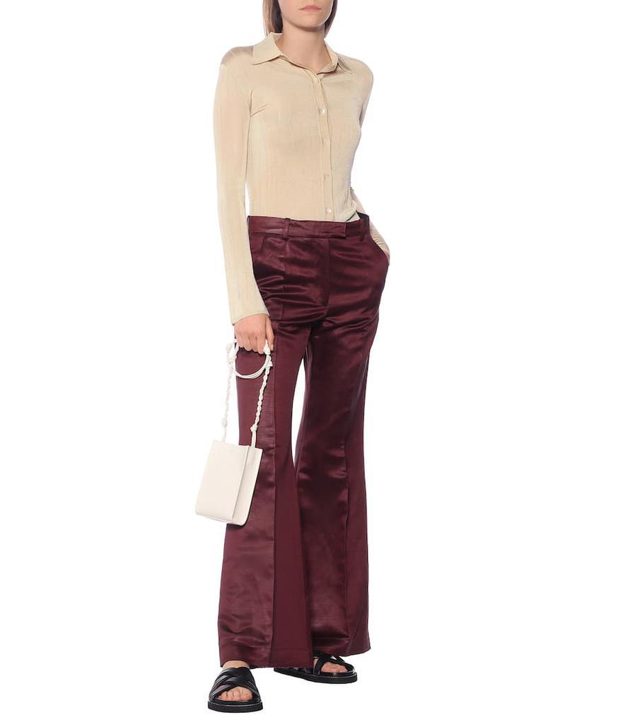 商品Joseph|Tana亚麻混纺喇叭裤,价格¥1704,第7张图片详细描述