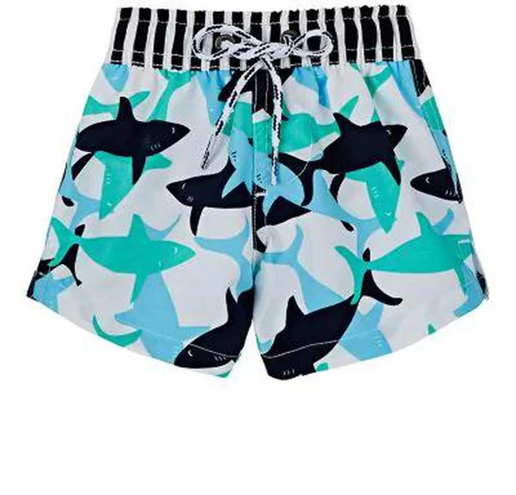 商品Snapper Rock|Shark-Print Swim Trunks,价格¥373,第1张图片