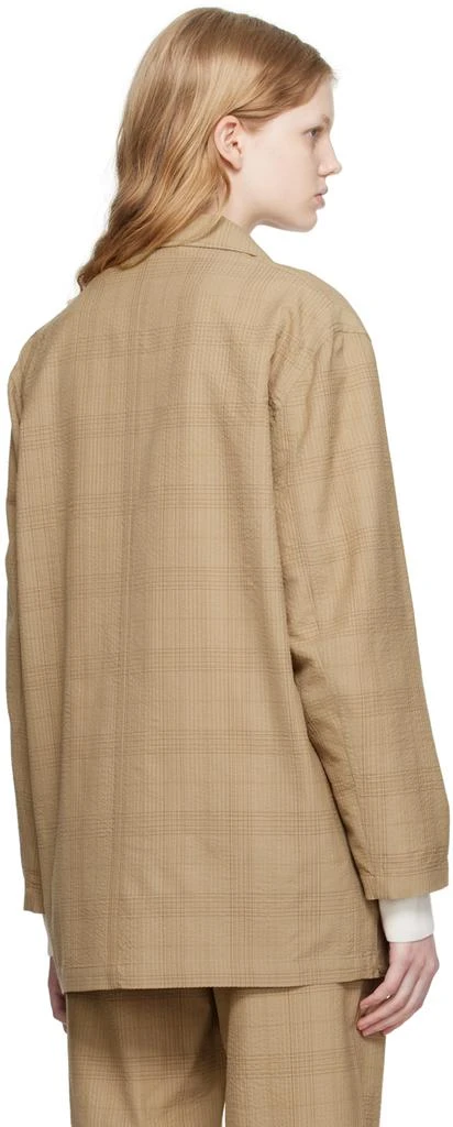 商品Lemaire|Brown Workwear Blazer,价格¥4485,第3张图片详细描述