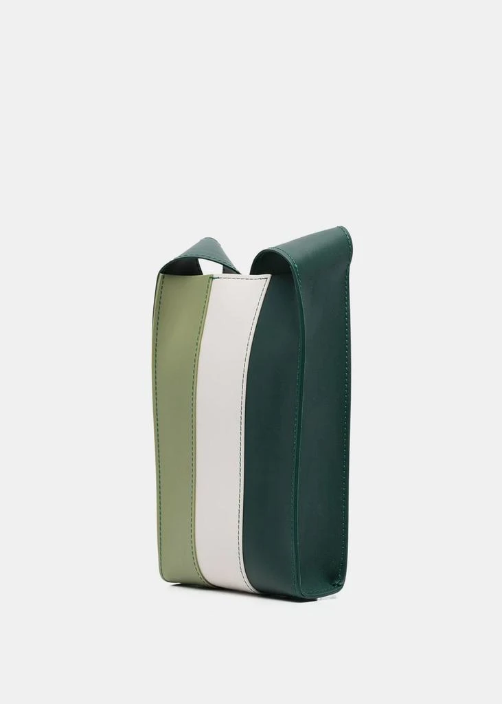 商品SUNNEI|Sunnei Green Parallelepipedo Pudding Bag,价格¥2164,第3张图片详细描述