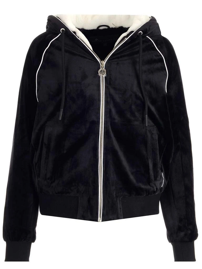 商品Moose Knuckles|Moose Knuckles Parsons Bunny Monogram Hoodie,价格¥3981,第1张图片