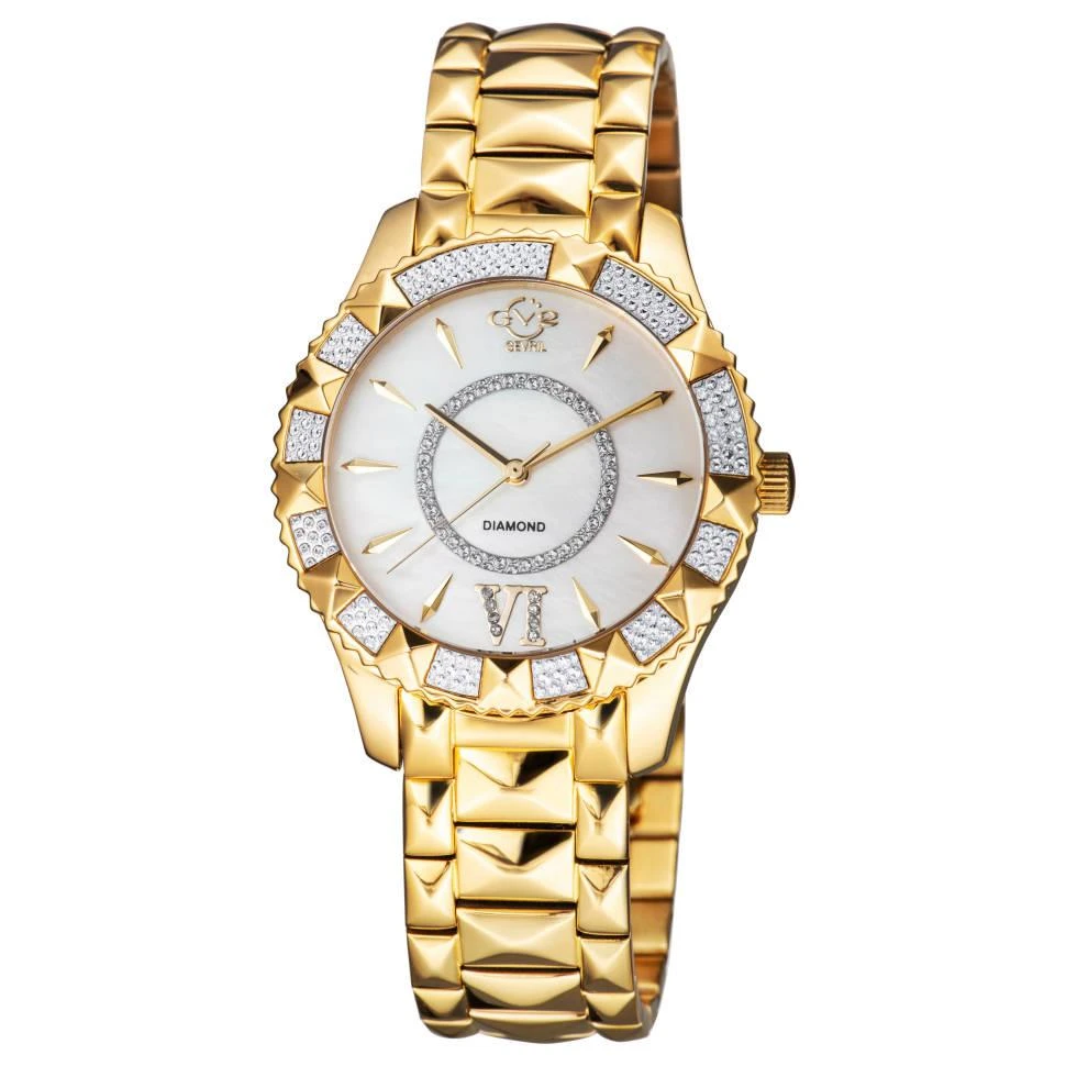 商品Gevril|GV2 by Gevril Venice Diamond Women's Watch,价格¥4491,第1张图片