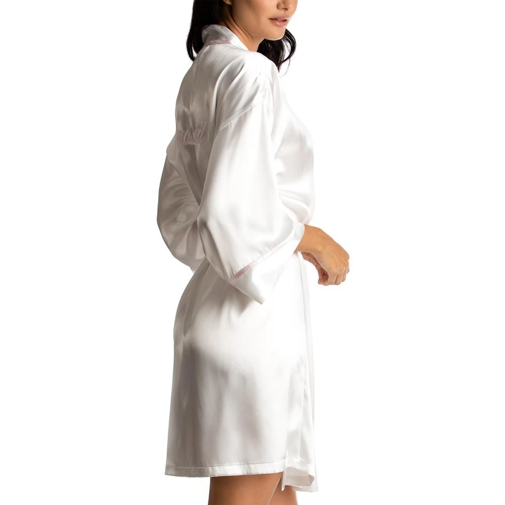 商品Linea Donatella|Bridesmaid Satin Wrap Robe,价格¥367,第3张图片详细描述