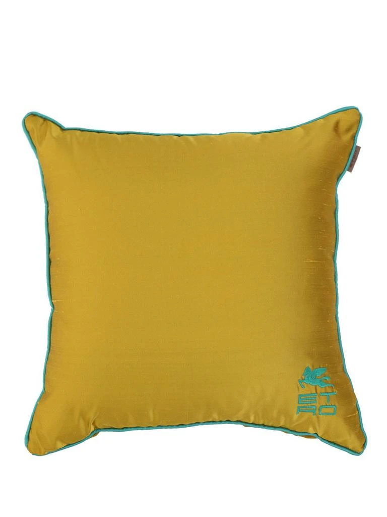 商品Etro Home|Etro Home Logo Embroidered Cushion,价格¥1228,第1张图片
