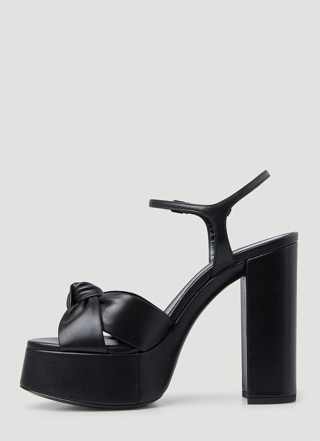 商品Yves Saint Laurent|Bianca Platforms in Black,价格¥6439,第5张图片详细描述