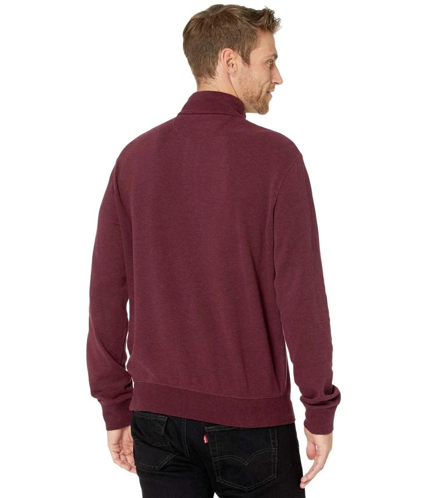 商品Ralph Lauren|Long Sleeve Lux Jersey Quarter Zip Pullover,价格¥518,第2张图片详细描述