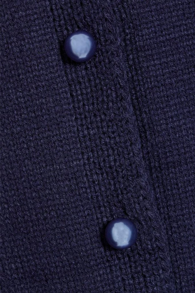 商品OLIVIA RUBIN|Courtney broderie anglaise-paneled knitted cardigan,价格¥699,第4张图片详细描述