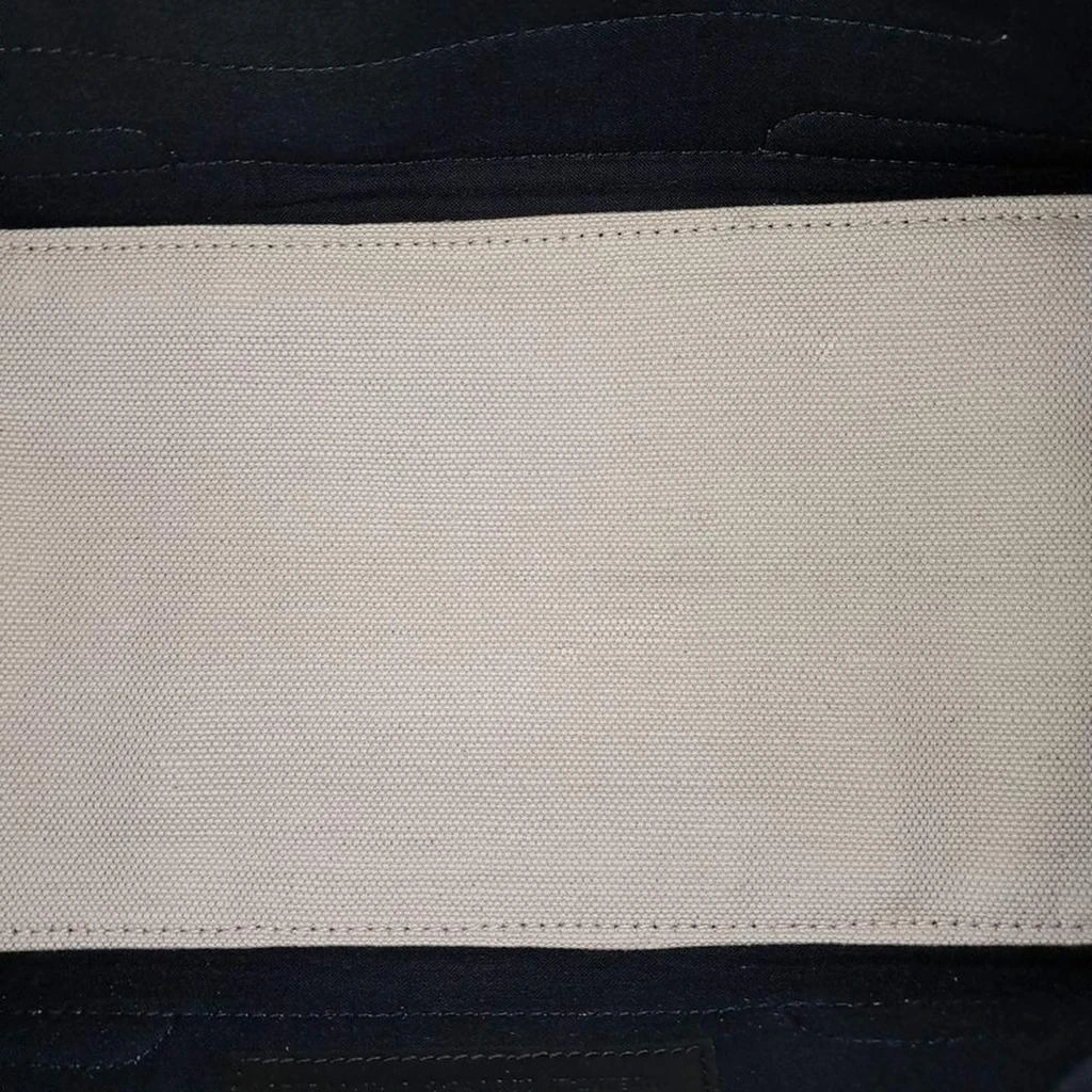 商品[二手商品] Balenciaga|Balenciaga Beige Black Fabric Cabas Tote Bag,价格¥5506,第5张图片详细描述