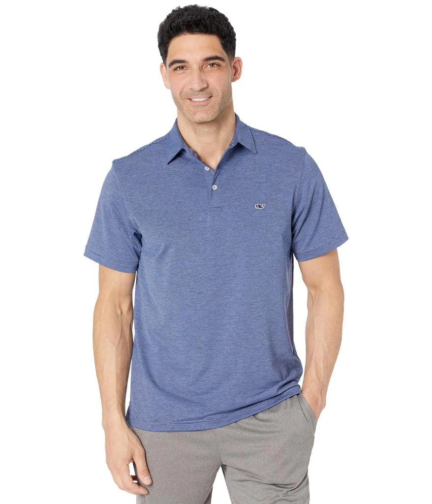 商品Vineyard Vines|St. Jean Stripe Sankaty Polo,价格¥669,第1张图片