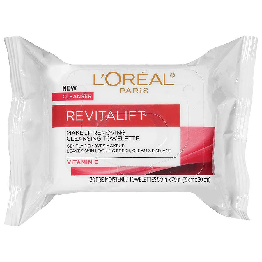 商品L'Oreal Paris|Radiant Smoothing Facial Cleansing Towelettes,价格¥79,第3张图片详细描述