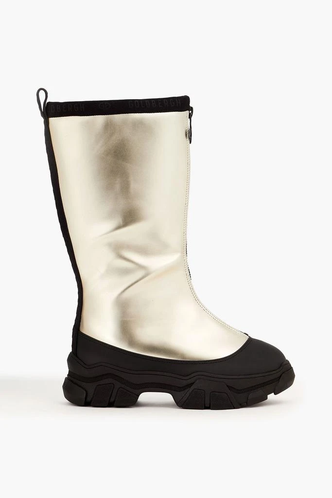 商品Goldbergh|Metallic coated neoprene snow boots,价格¥2164,第1张图片