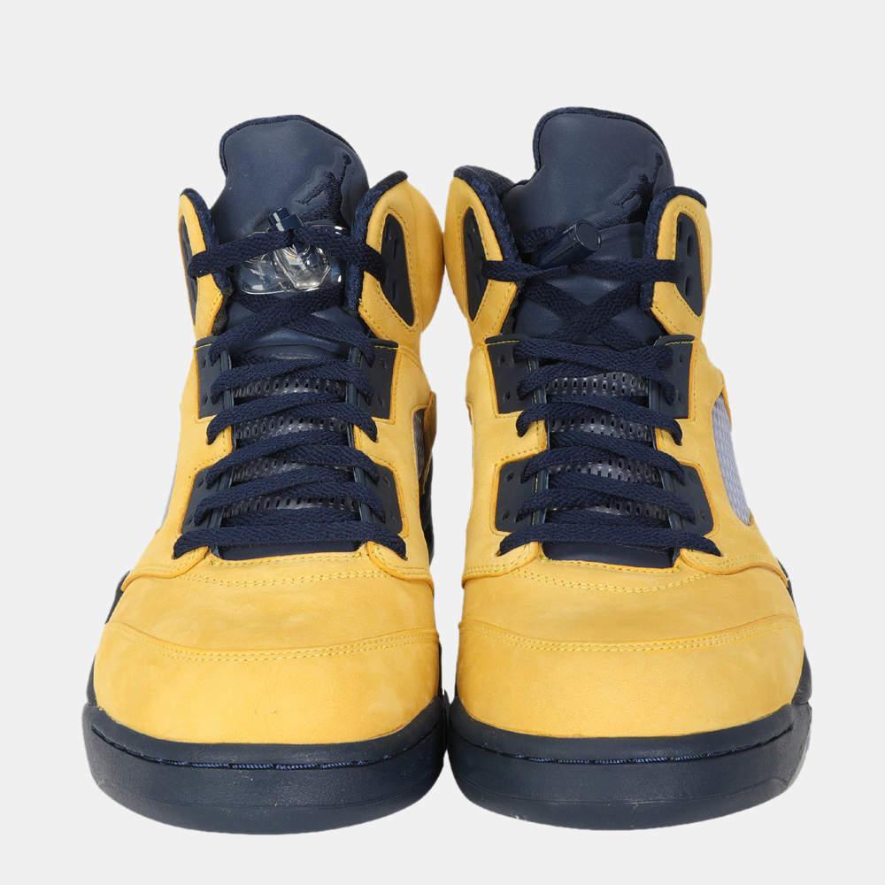 商品[二手商品] Jordan|Air Jordan 5 Retro SP 'Michigan' Sneakers (13 US) EU 46,价格¥2346,第5张图片详细描述