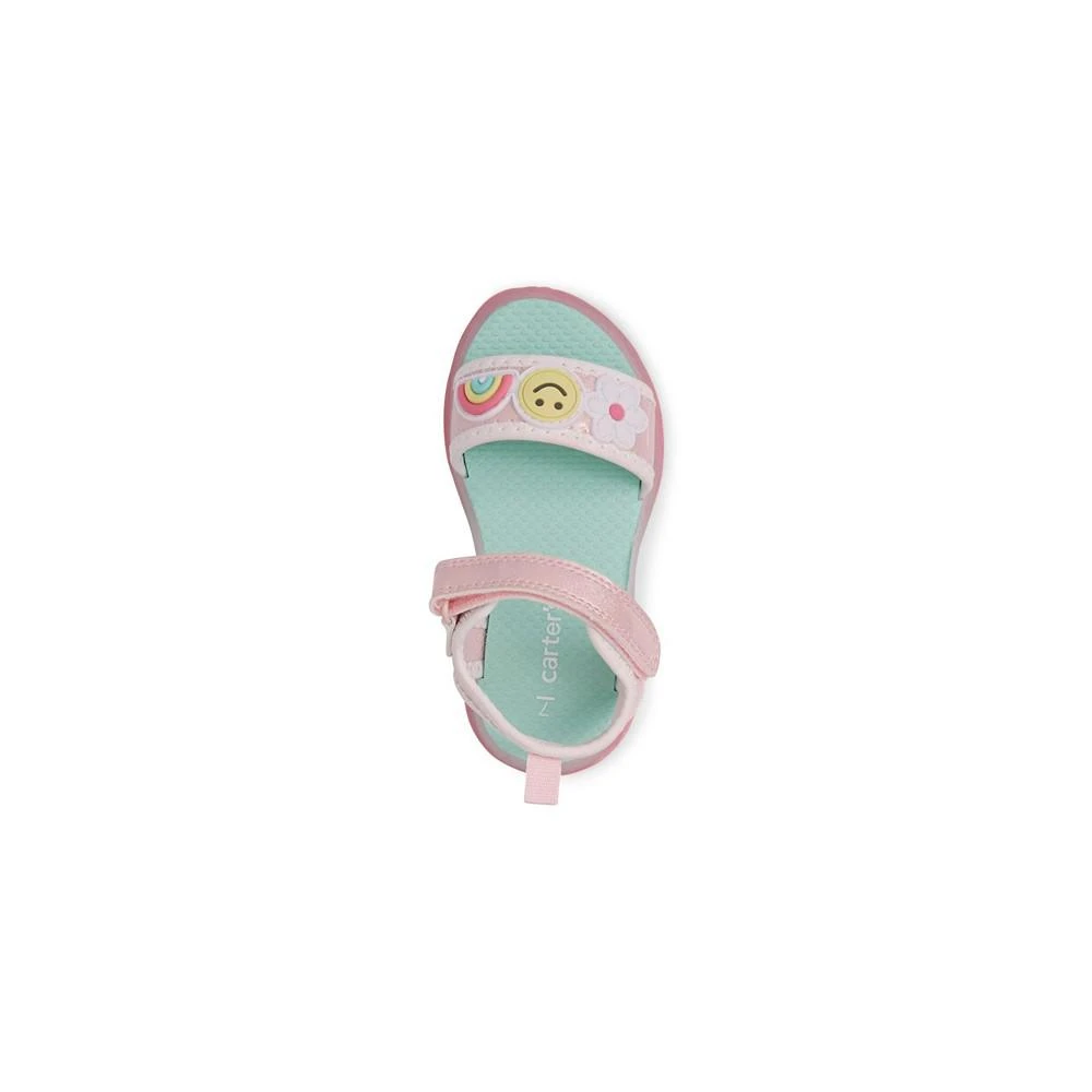 商品Carter's|Little Girls Stellah Lighted Fastening Strap Sandals,价格¥195,第4张图片详细描述