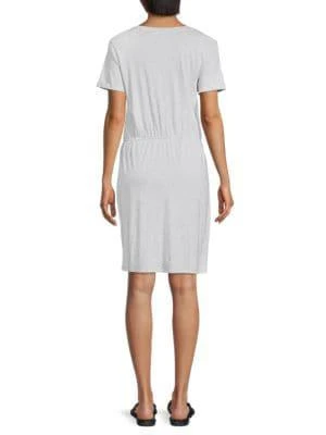 商品Calvin Klein|Knot Waist T-Shirt Dress,价格¥85,第2张图片详细描述