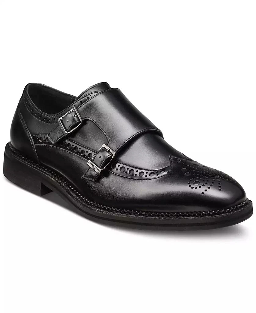 商品Karl Lagerfeld Paris|Men's Double Buckle Monk Strap Wingtip Dress Shoes,价格¥1481,第1张图片