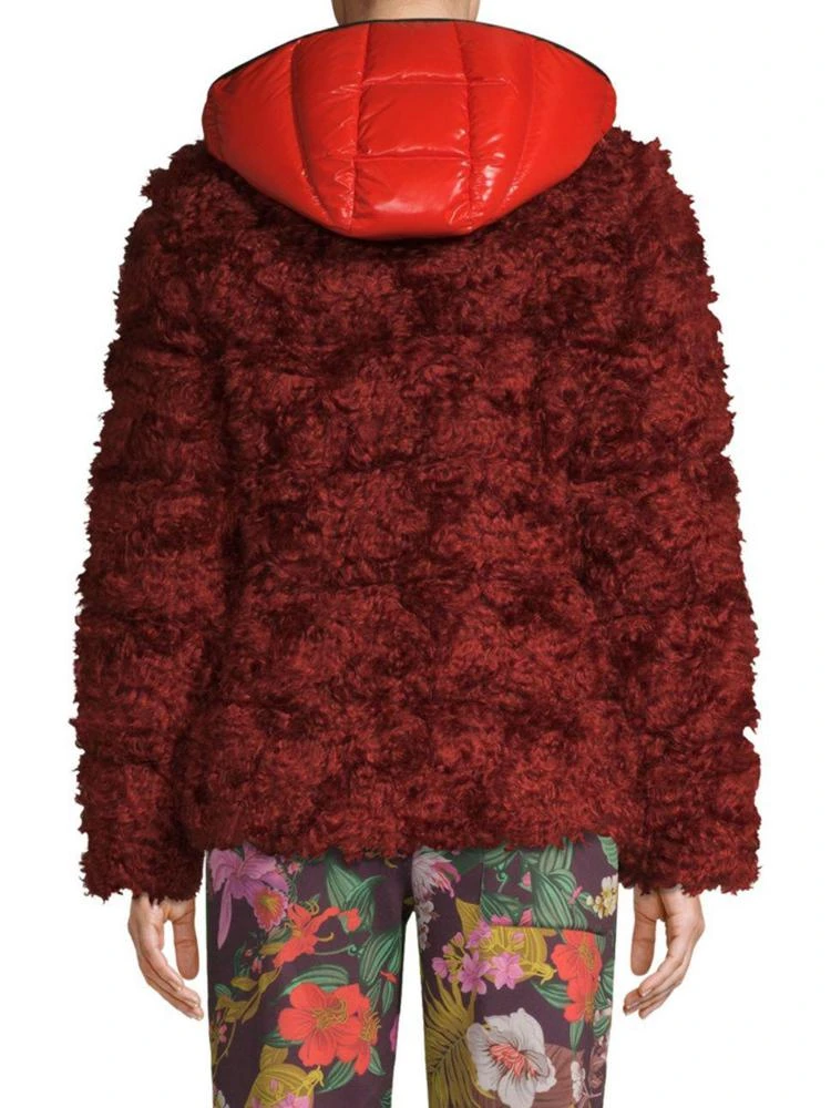 商品Moncler|Moncler - Badyp Faux Shearling Hooded Jacket,价格¥10945,第2张图片详细描述