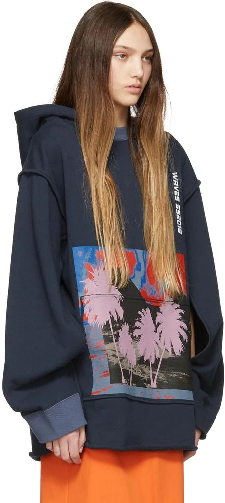 商品Ambush|Navy 'Waves' Hoodie,价格¥2280,第2张图片详细描述