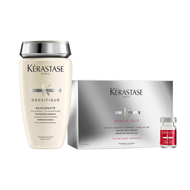 商品Kérastase|Kerastase卡诗白金养护洗护套装 洗发水250ml+奇迹红安瓶6mlx42,价格¥1329,第1张图片