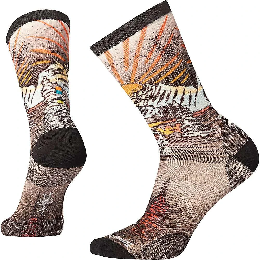 商品SmartWool|Smartwool Men's Curated Monkey Lounge Crew Sock 羊毛袜,价格¥124,第1张图片