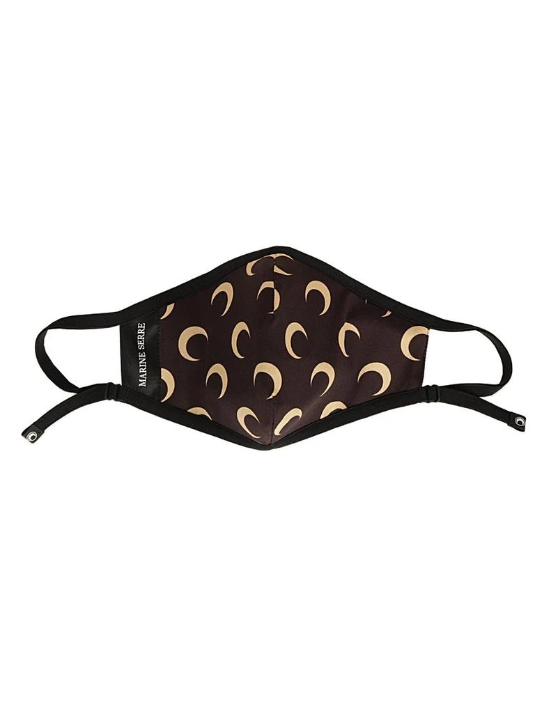商品MARINE SERRE|Marine Serre Logo Motif Face Mask,价格¥398,第1张图片
