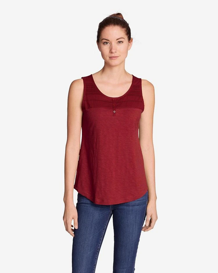 商品Eddie Bauer|Women's Pintuck Tank Top,价格¥224,第3张图片详细描述