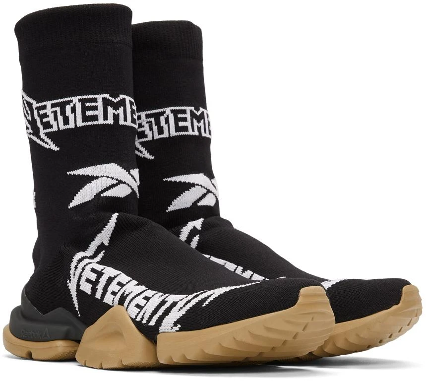 Black Reebok Classics Edition Metal Sock Sneakers 商品